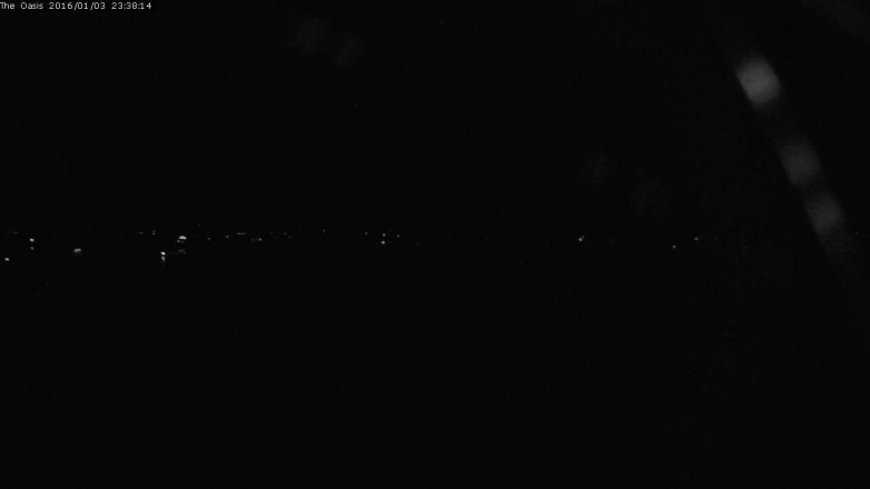 Lake Travis webcam, January 3, 2016 10:45 PM CT