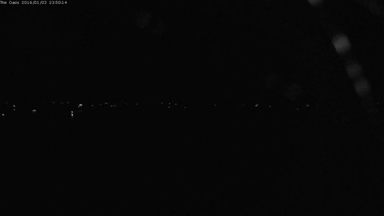 Lake Travis webcam, January 3, 2016 10:55 PM CT