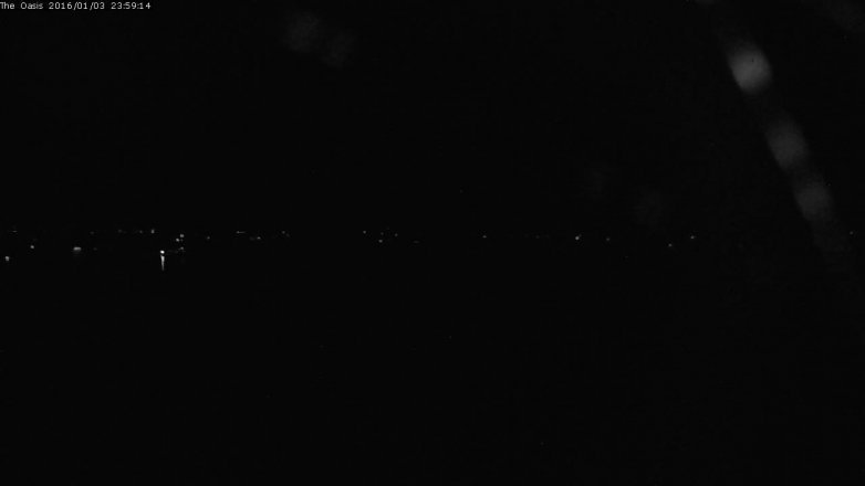 Lake Travis webcam, January 3, 2016 11:05 PM CT