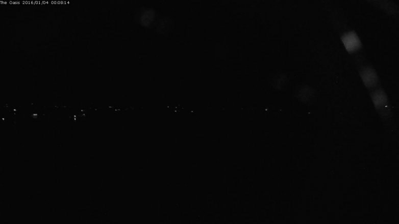 Lake Travis webcam, January 3, 2016 11:15 PM CT