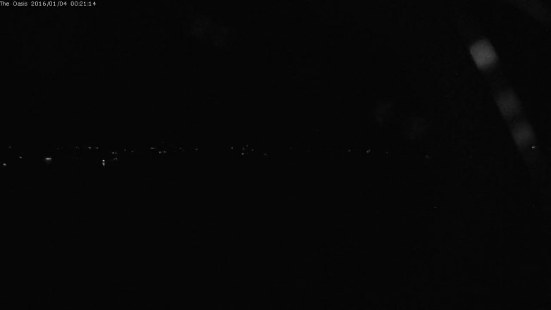 Lake Travis webcam, January 3, 2016 11:30 PM CT