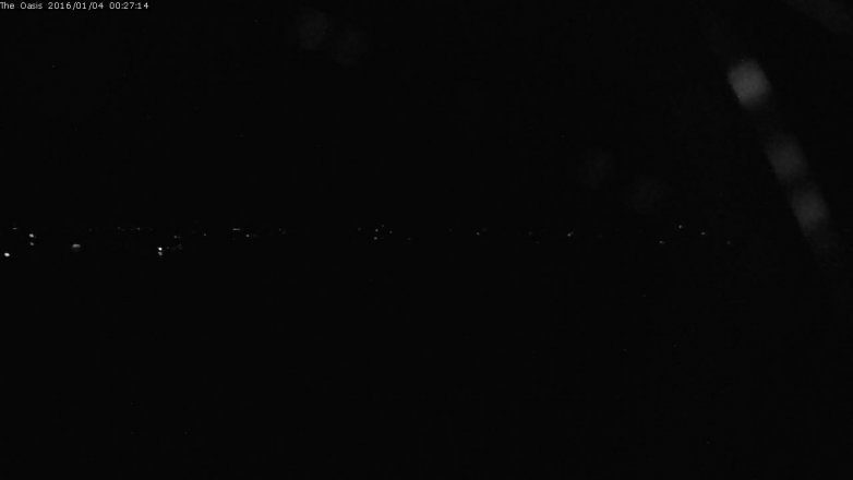 Lake Travis webcam, January 3, 2016 11:35 PM CT