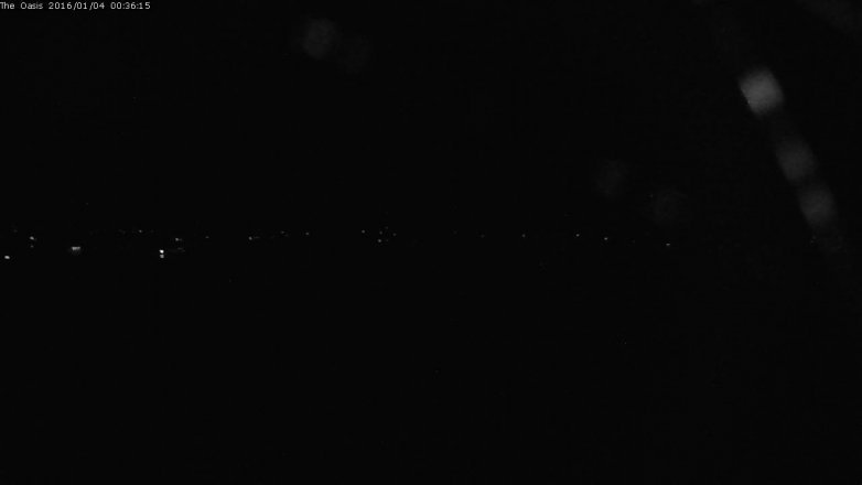 Lake Travis webcam, January 3, 2016 11:40 PM CT