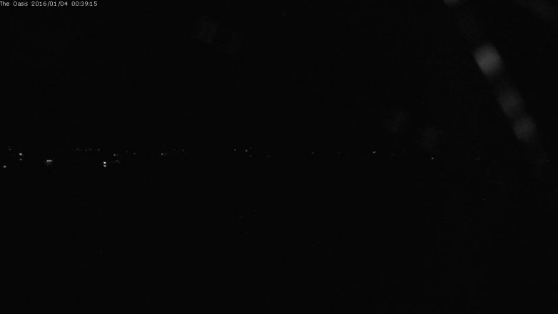 Lake Travis webcam, January 3, 2016 11:45 PM CT