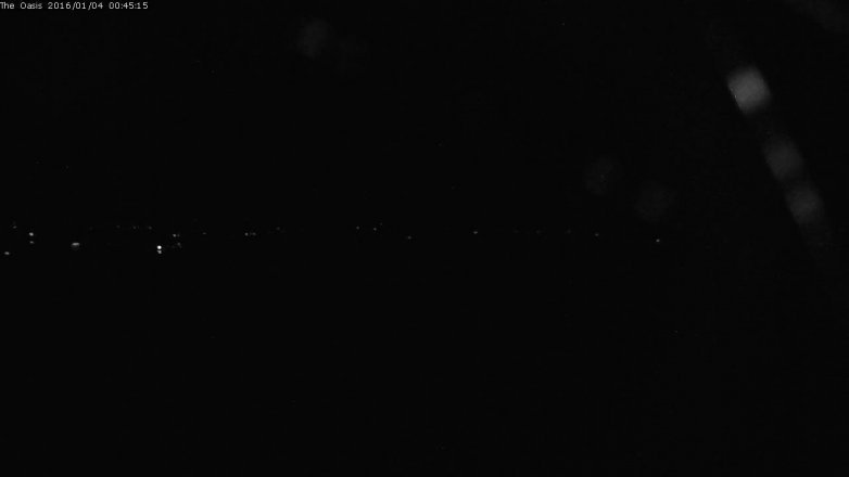 Lake Travis webcam, January 3, 2016 11:50 PM CT