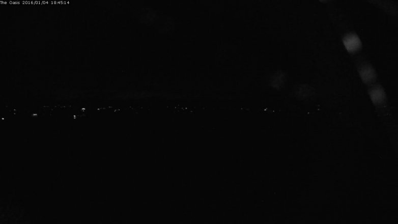 Lake Travis webcam, January 4, 2016 5:50 PM CT
