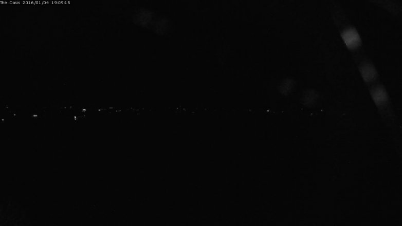 Lake Travis webcam, January 4, 2016 6:15 PM CT