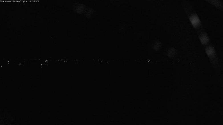 Lake Travis webcam, January 4, 2016 6:40 PM CT