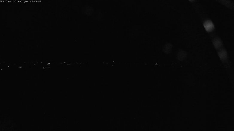 Lake Travis webcam, January 4, 2016 6:50 PM CT