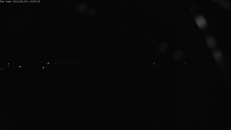 Lake Travis webcam, January 4, 2016 7:05 PM CT
