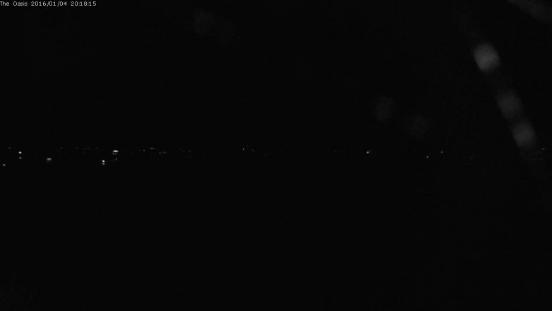 Lake Travis webcam, January 4, 2016 7:25 PM CT