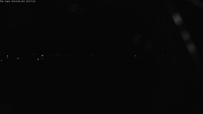 Lake Travis webcam, January 4, 2016 7:35 PM CT