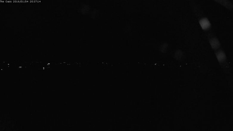 Lake Travis webcam, January 4, 2016 7:45 PM CT