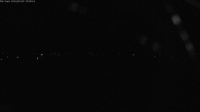 Lake Travis webcam, January 4, 2016 7:50 PM CT