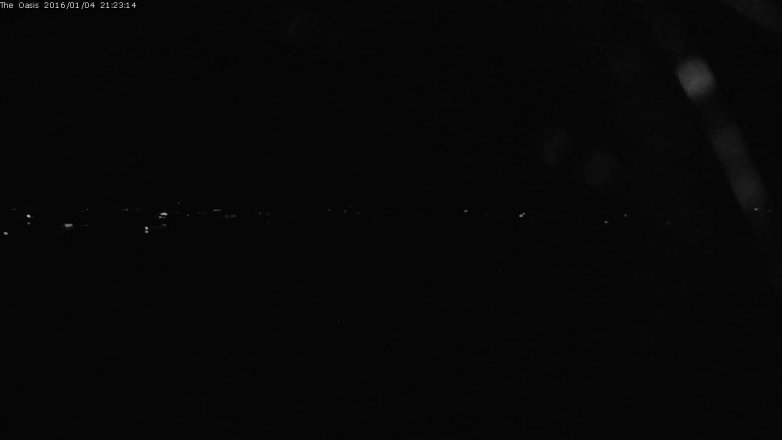 Lake Travis webcam, January 4, 2016 8:30 PM CT
