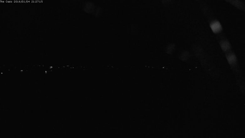 Lake Travis webcam, January 4, 2016 8:35 PM CT