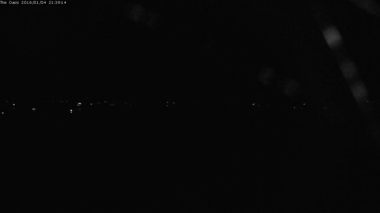 Lake Travis webcam, January 4, 2016 8:45 PM CT