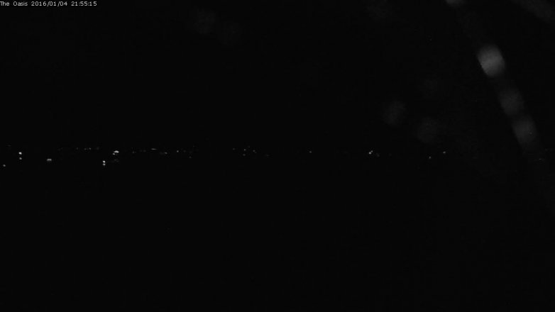 Lake Travis webcam, January 4, 2016 9:00 PM CT
