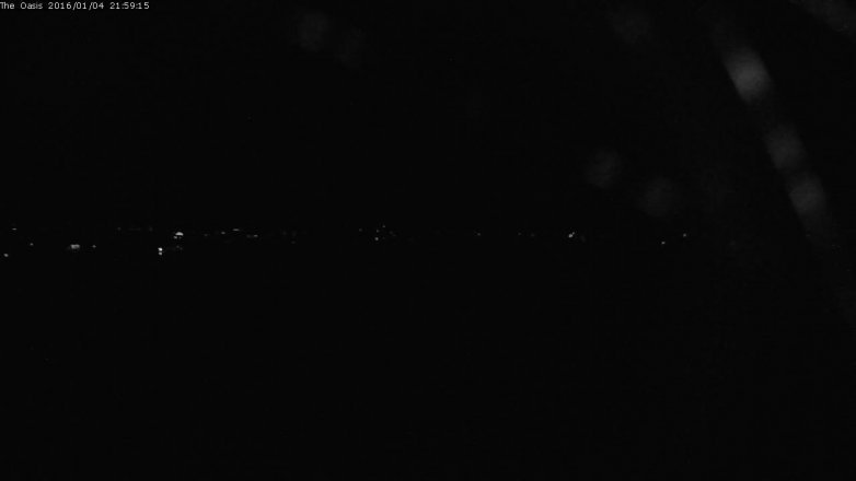 Lake Travis webcam, January 4, 2016 9:05 PM CT