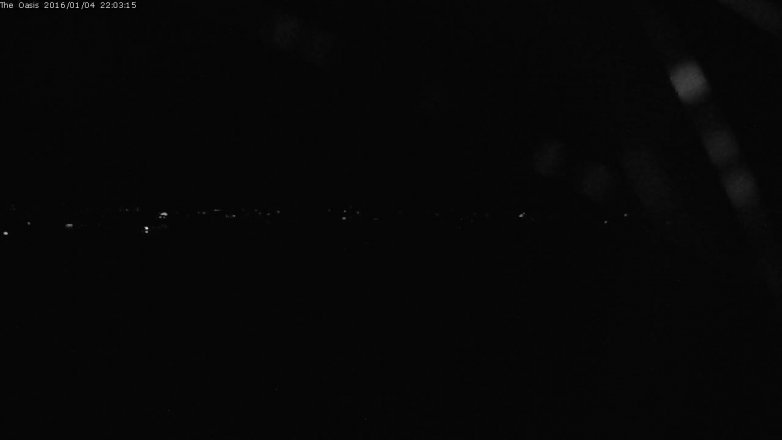 Lake Travis webcam, January 4, 2016 9:10 PM CT
