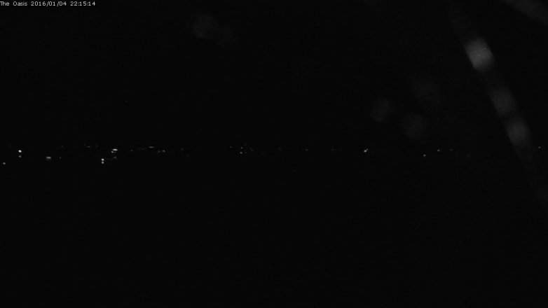 Lake Travis webcam, January 4, 2016 9:20 PM CT