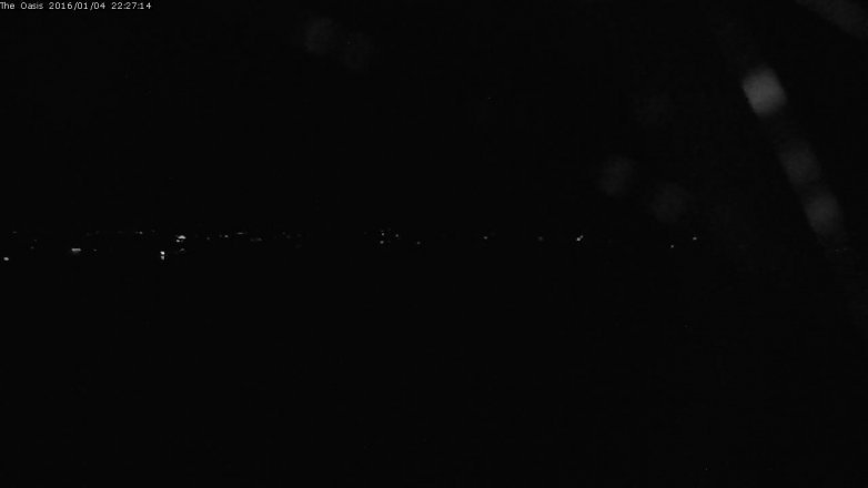 Lake Travis webcam, January 4, 2016 9:35 PM CT