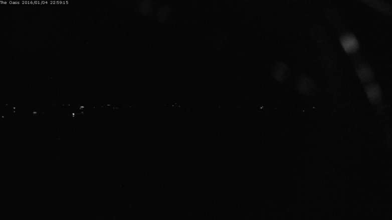 Lake Travis webcam, January 4, 2016 10:05 PM CT