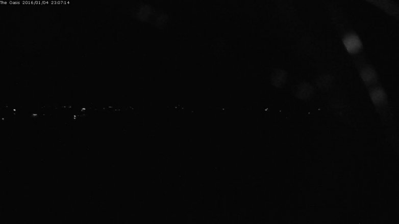 Lake Travis webcam, January 4, 2016 10:15 PM CT