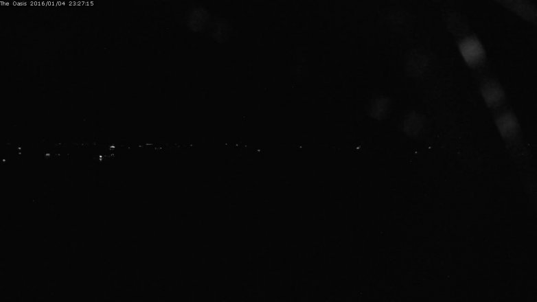 Lake Travis webcam, January 4, 2016 10:35 PM CT