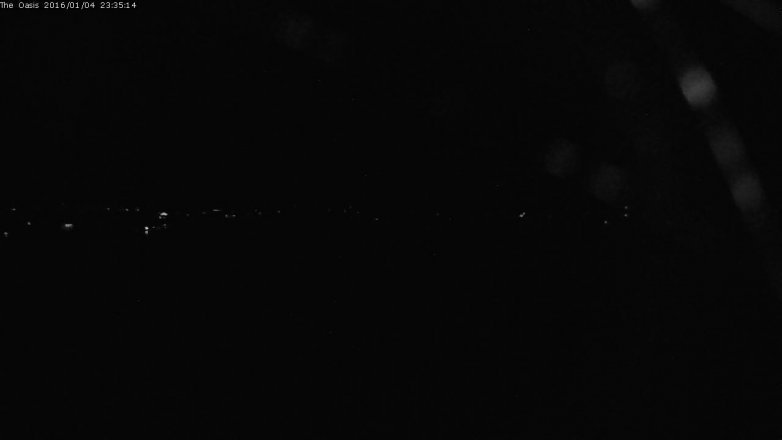 Lake Travis webcam, January 4, 2016 10:40 PM CT
