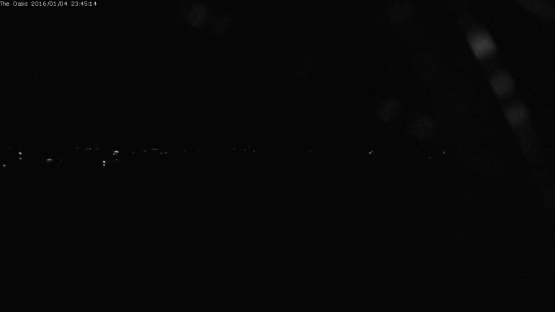 Lake Travis webcam, January 4, 2016 10:55 PM CT