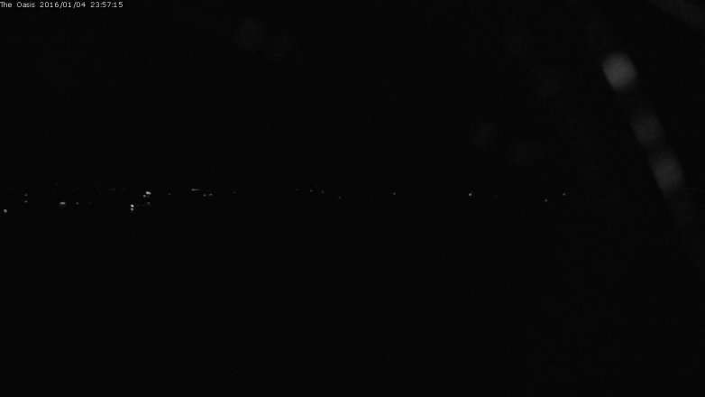 Lake Travis webcam, January 4, 2016 11:05 PM CT