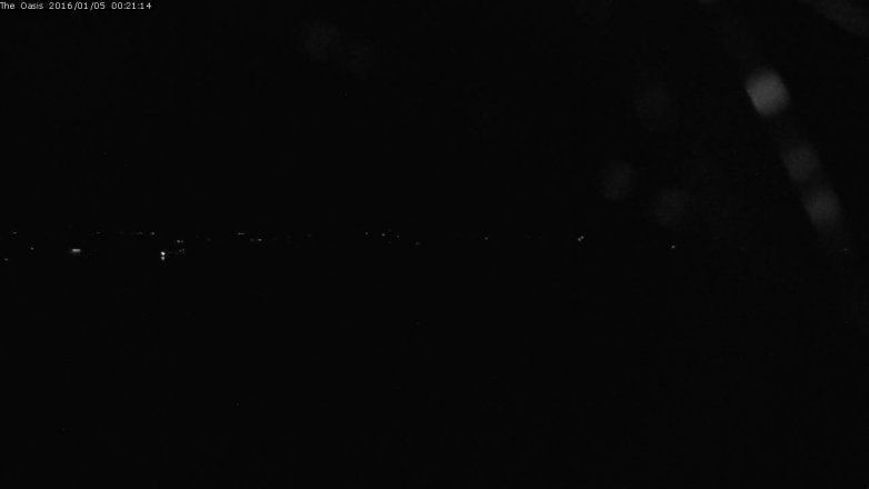 Lake Travis webcam, January 4, 2016 11:30 PM CT