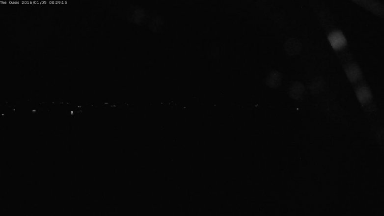 Lake Travis webcam, January 4, 2016 11:35 PM CT
