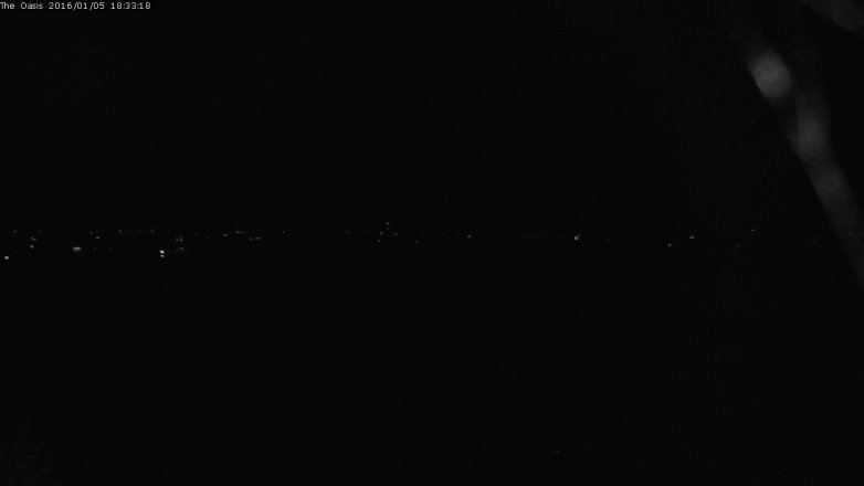 Lake Travis webcam, January 5, 2016 5:40 PM CT