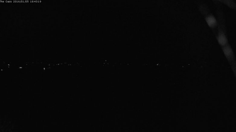 Lake Travis webcam, January 5, 2016 5:50 PM CT