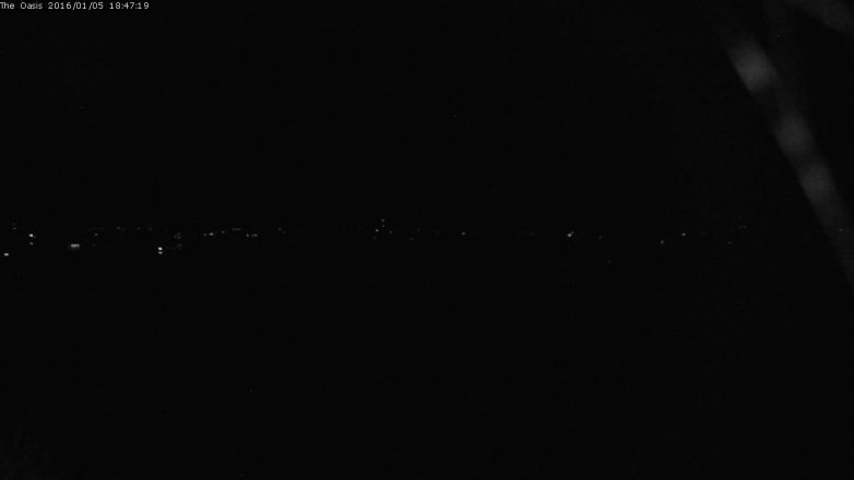 Lake Travis webcam, January 5, 2016 5:55 PM CT