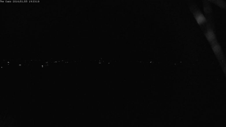 Lake Travis webcam, January 5, 2016 6:40 PM CT