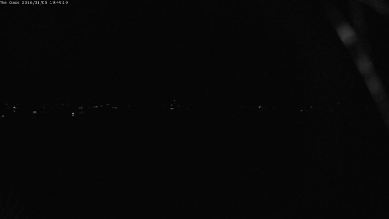 Lake Travis webcam, January 5, 2016 6:55 PM CT