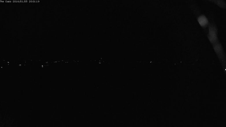 Lake Travis webcam, January 5, 2016 7:10 PM CT