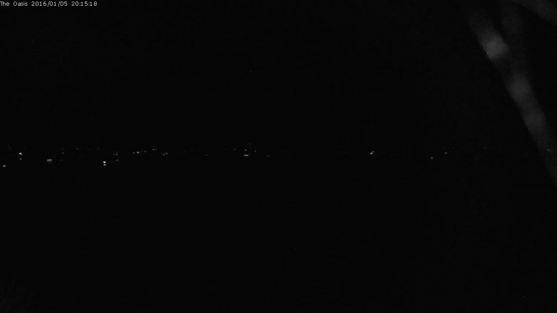 Lake Travis webcam, January 5, 2016 7:20 PM CT