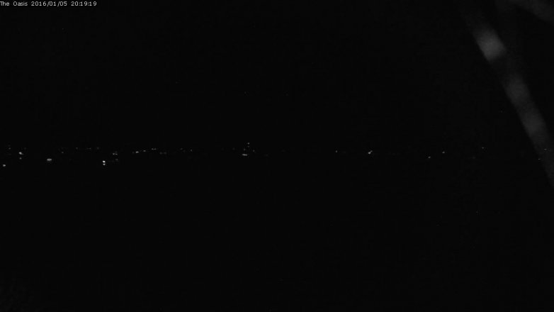 Lake Travis webcam, January 5, 2016 7:25 PM CT
