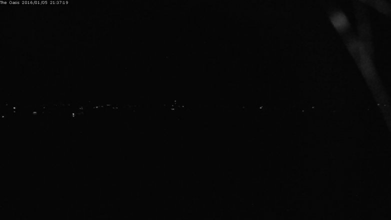 Lake Travis webcam, January 5, 2016 8:45 PM CT