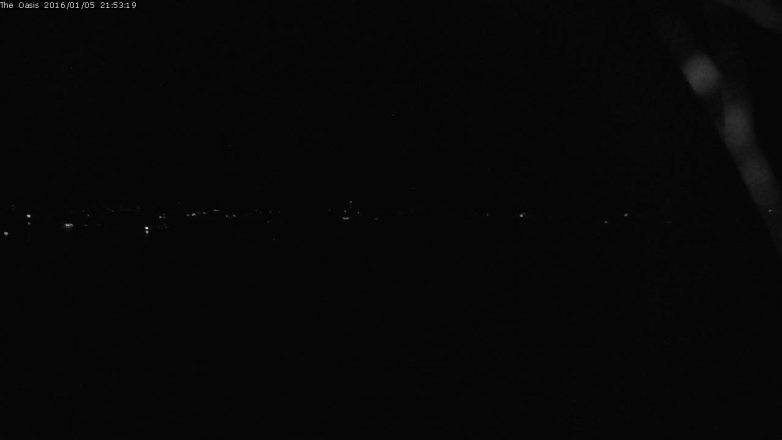 Lake Travis webcam, January 5, 2016 9:00 PM CT