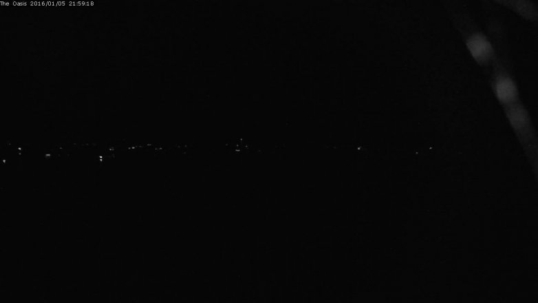 Lake Travis webcam, January 5, 2016 9:05 PM CT