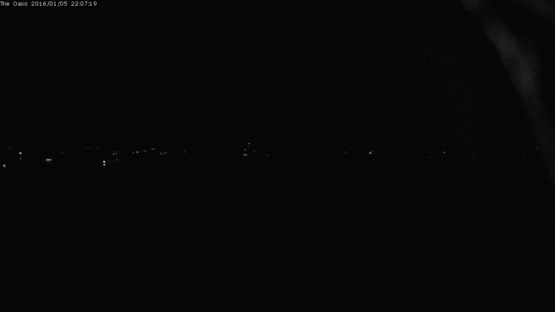 Lake Travis webcam, January 5, 2016 9:15 PM CT