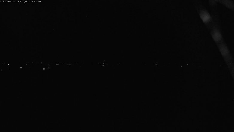 Lake Travis webcam, January 5, 2016 9:20 PM CT