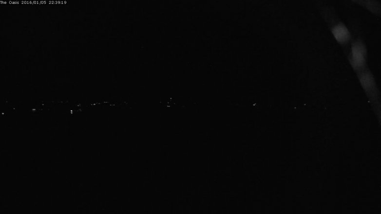 Lake Travis webcam, January 5, 2016 9:45 PM CT