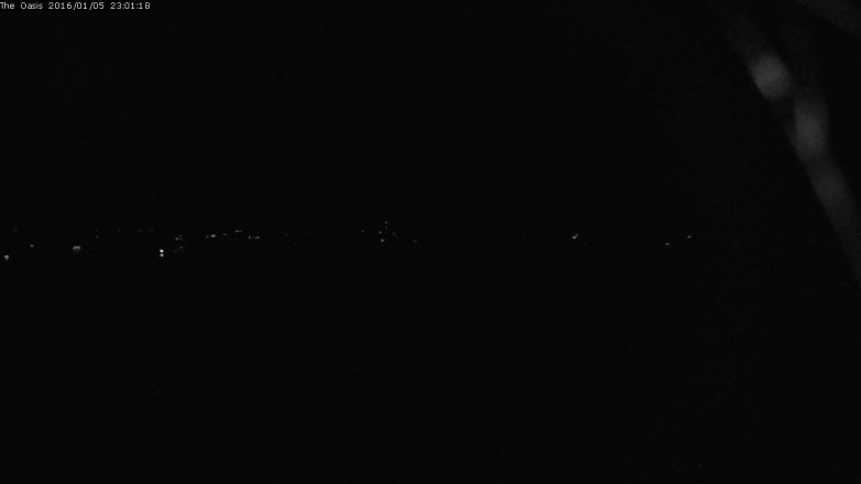 Lake Travis webcam, January 5, 2016 10:05 PM CT