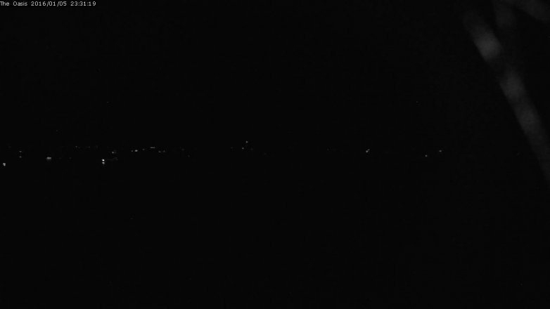 Lake Travis webcam, January 5, 2016 10:35 PM CT